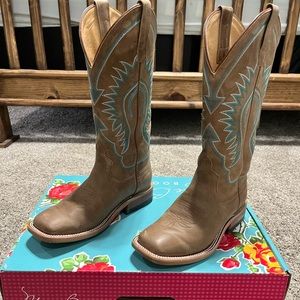 COPY - Macie Bean - Square Toe Boots Sz 6